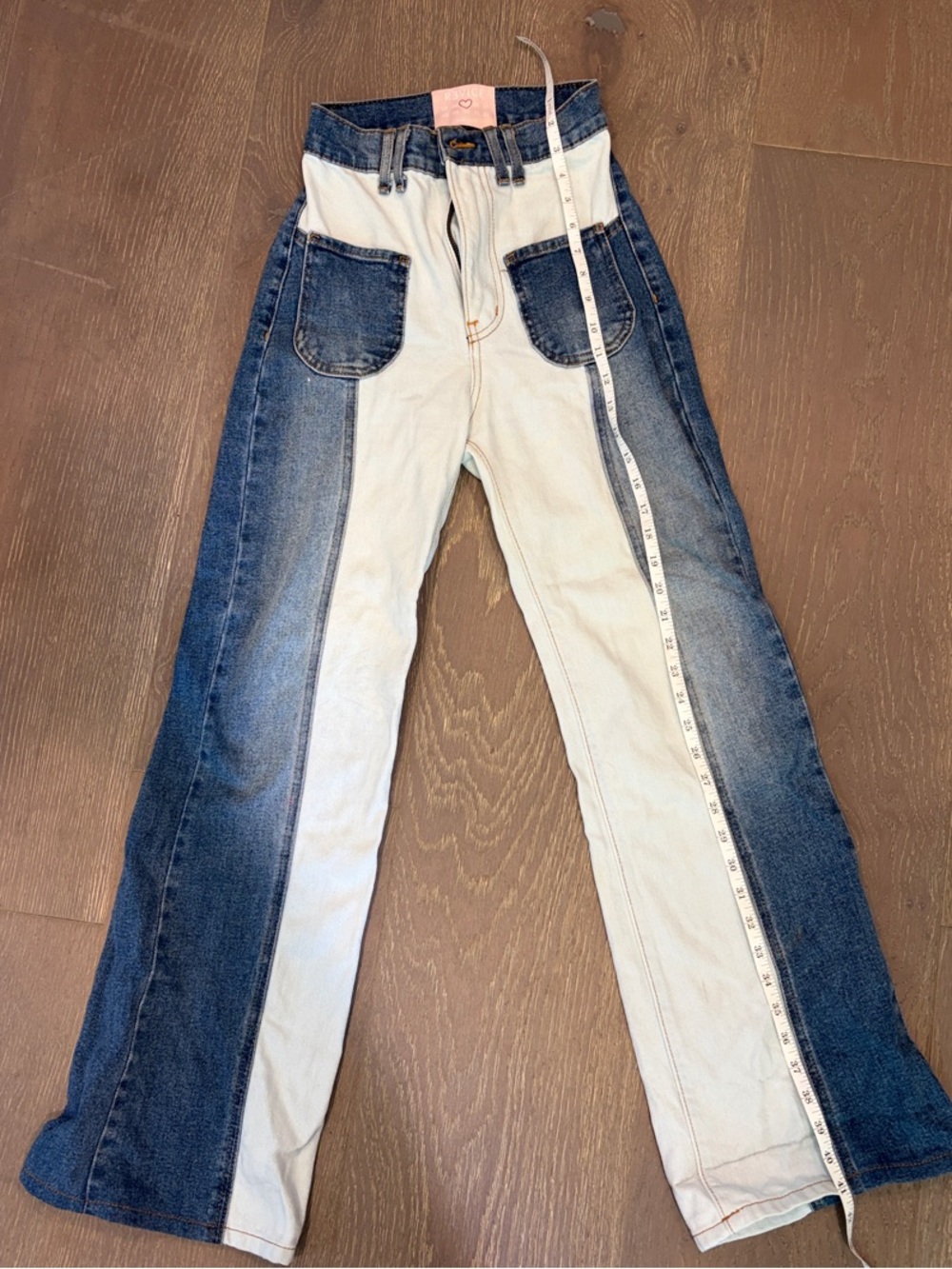 Revice Denim contrast jeans